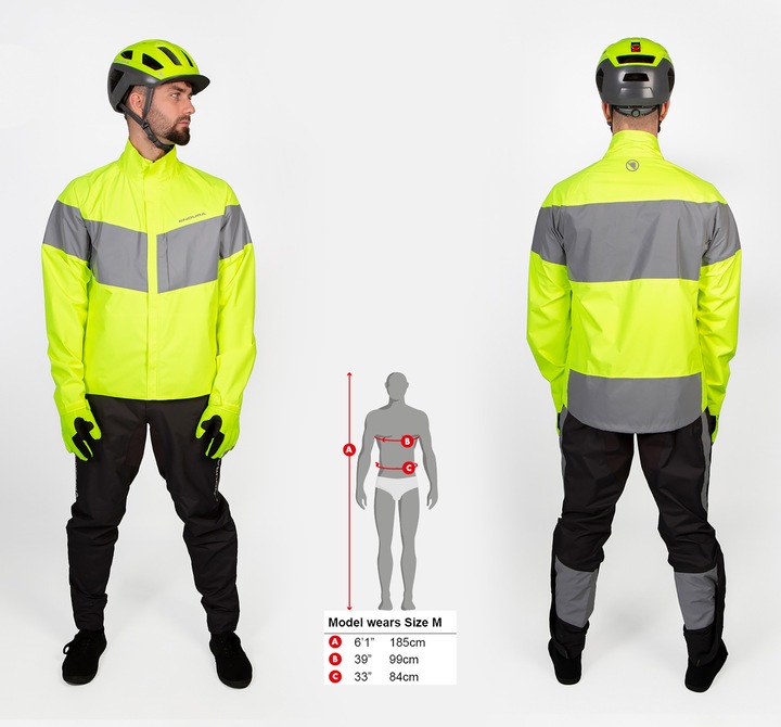 Produktbild Endura Urban Luminite EN1150 Wasserdichte Jacke (XS)