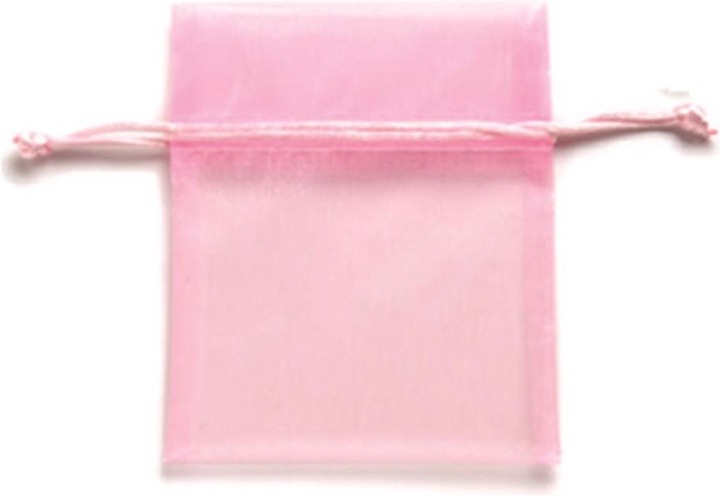 Produktbild Glorex Organzasäckchen 10x12,5 cm 5St rosa (Geschenkbox, 5 x)