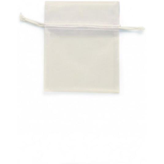 Thumbnail - Glorex, Geschenkverpackung, Organzasäckchen 10x12,5 cm 5St creme (Geschenkbox, 5 x)