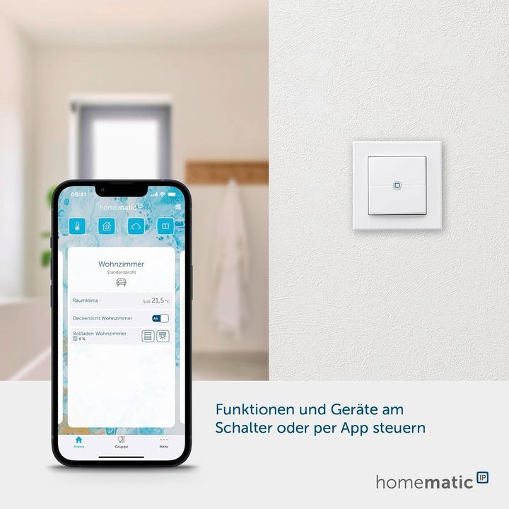 Image du produit Homematic IP Bouton-poussoir mural,double