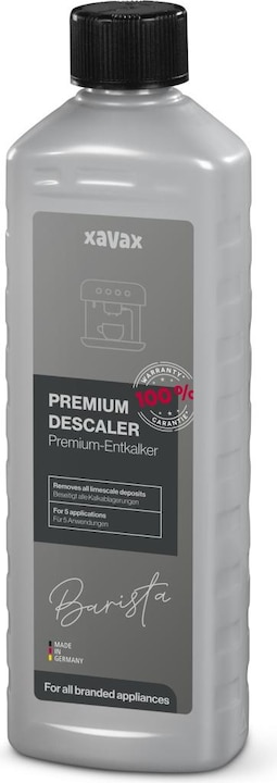Immagine prodotto Xavax Disincrostante premium per macchine da caffè completamente automatiche, liquido con acido (500 ml)