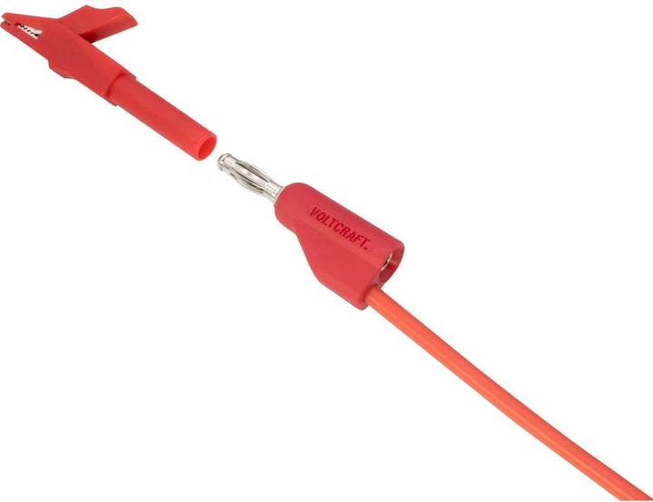 Produktbild Voltcraft Sicherheits-Mini-Krokoklemmen 2er Pack (Klemme)