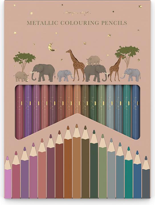 Immagine prodotto Konges Slojd Metallic Farbstifte (18 x)