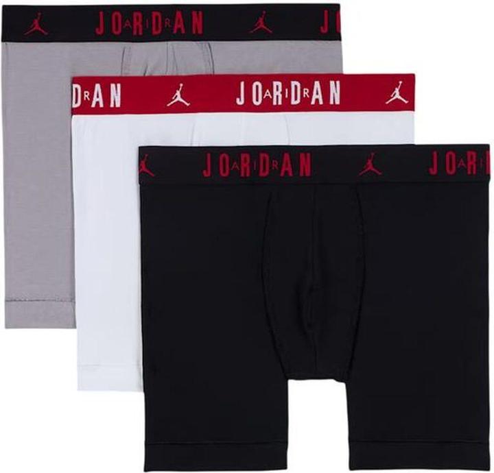 Jordan Herren-Boxershorts Flight Cotton Core 3Pk Schwarz 3 Stücke (XL, pack of 3)