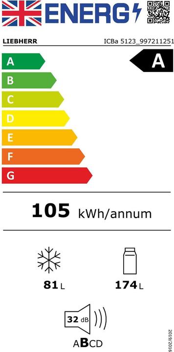 Energie-Label Liebherr ICBa 5123 Plus (255 l)