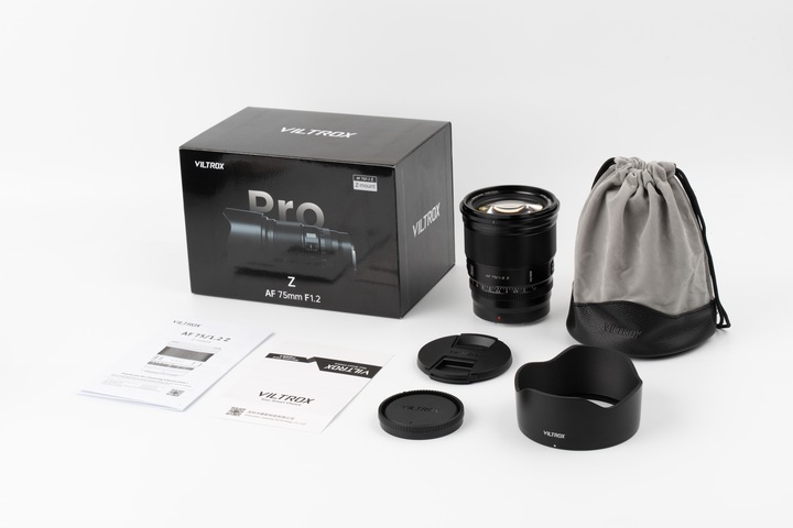 Image du produit Viltrox AF 75mm F/1.2 Nikon Z (Nikon Z, APS-C / DX)