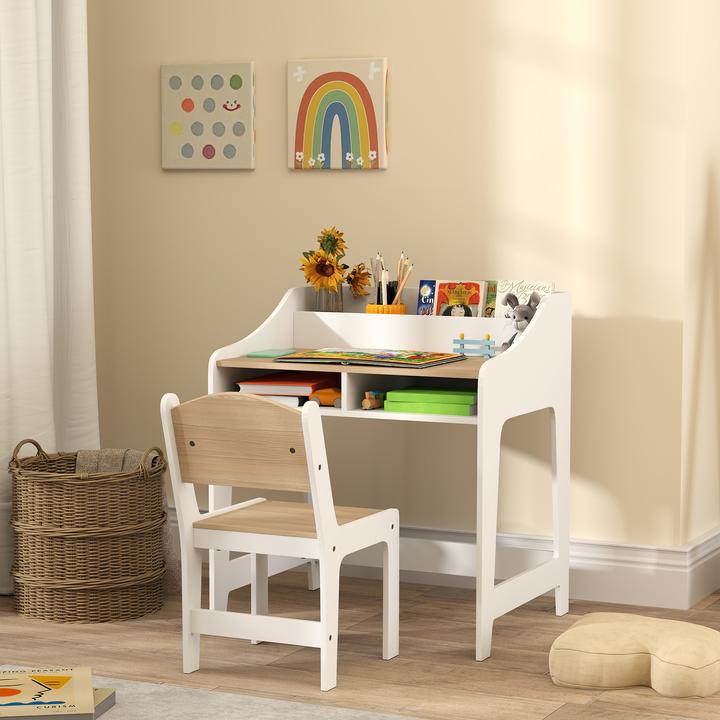 Produktbild Aiyaplay Kinderschreibtisch Set MDF Naturholz (Kindersessel)