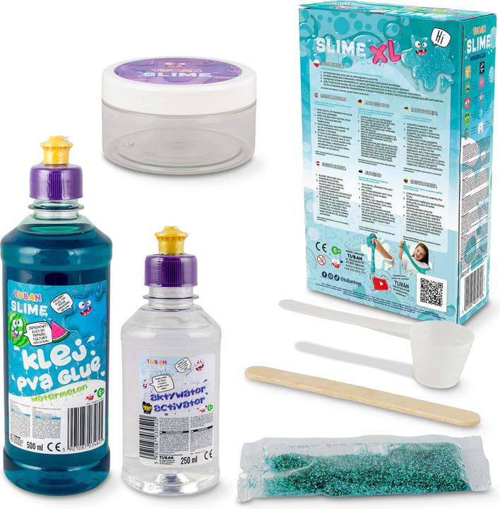 Actual product image Tuban DIY Slime Kit XL - Watermelon