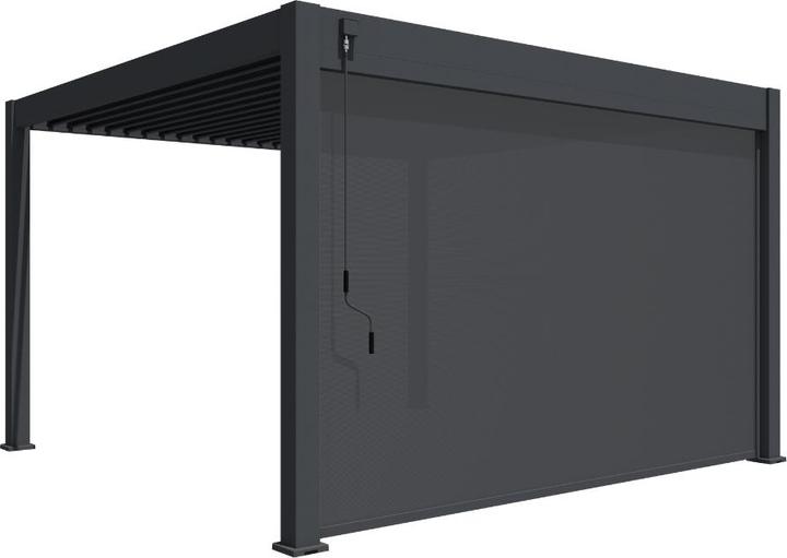 Produktbild Weide Sonnenrollo für Ventaris/ Pergola 4m Anthrazit (400 cm)