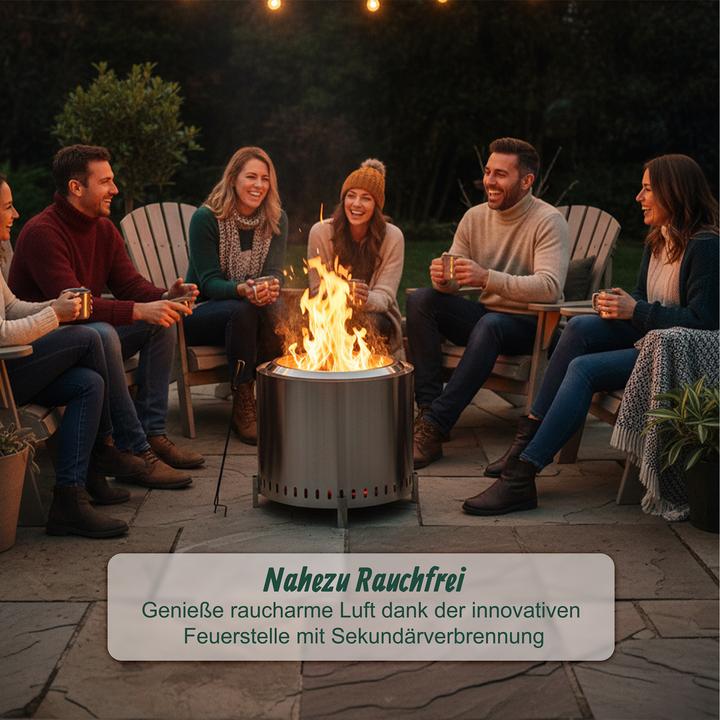 Produktbild Relaxdays Rauchfreie Feuerschale (49 cm)