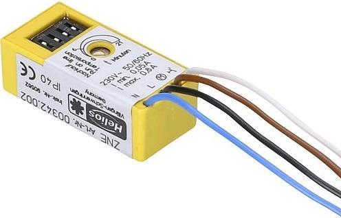 Helios Interruttore di superamento con tempo di superamento variabile 230 V ZNE