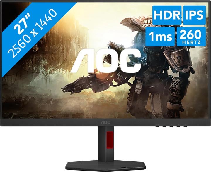 Produktbild AOC Q27G4ZR (2560 x 1440 Pixel, 27")