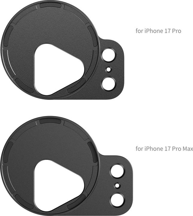 Actual product image SmallRig Filter Adapter for iPhone 17 Pro Max: FilMov Attachable 67mm Filter Adapter