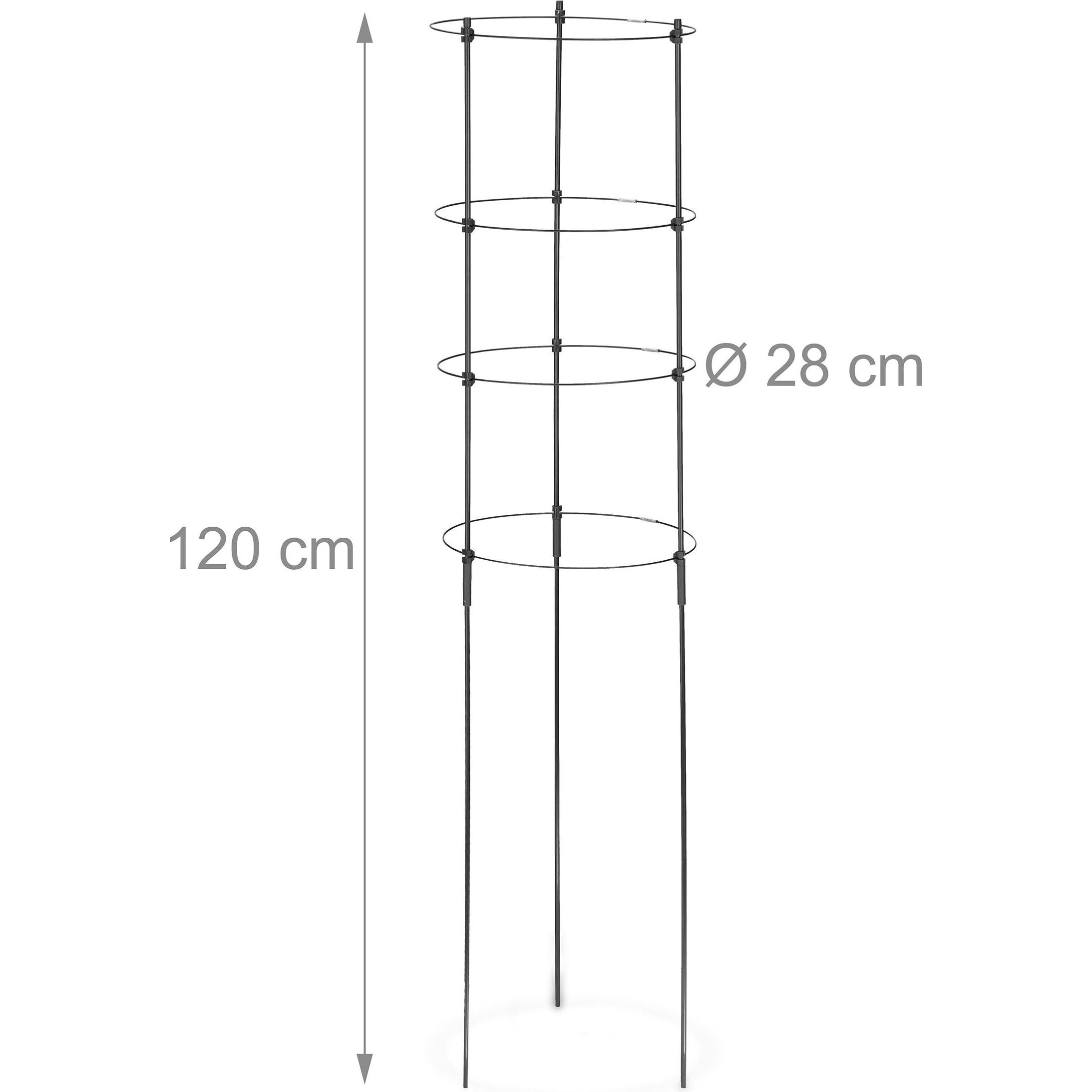 Thumbnail - Relaxdays, Pflanzen Zubehör, 2x Rankhilfe (30 cm, 30 cm)