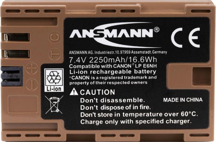 Produktbild Ansmann A-Can LPE6 NH (Kamera Akku)