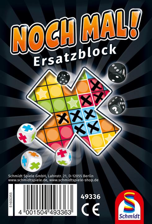 Produktbild Schmidt Spiele Noch Mal! Zusatzblocket 1 bis 3 (Deutsch, Englisch, Französisch, Italienisch)