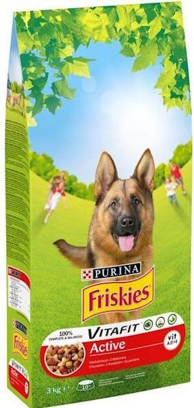 Actual product image Purina ONE Friskies Active Dog Beef 3kg (Adult, 3000 g)