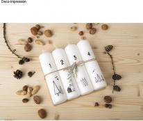 Produktbild Rayher Stumpenkerze, 5cm ø