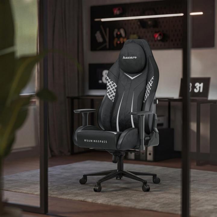 Produktbild Huzaro Fotel gamingowy zamszowy Force 8.3 Carbon Black