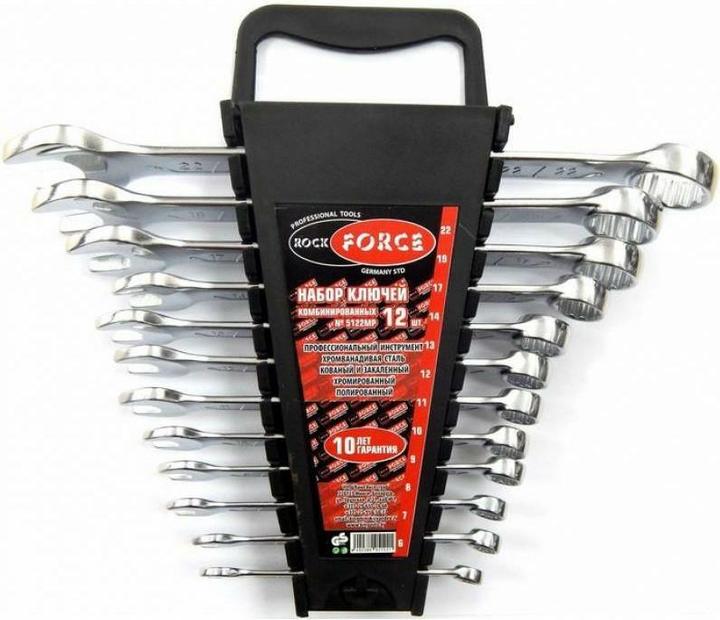 Actual product image Rockforce Ring-Maulschlüssel, Satz À 12 Stück