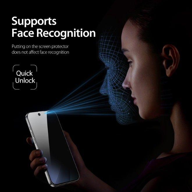 Actual product image Dux Ducis Schutzglas mit Privacy Sichtschutz (1 pcs., Apple iPhone Air)
