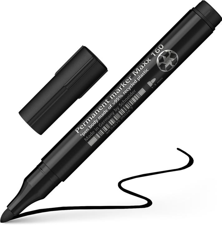 Actual product image Schneider Permanent marker Maxx 160 1-3mm black (1x)