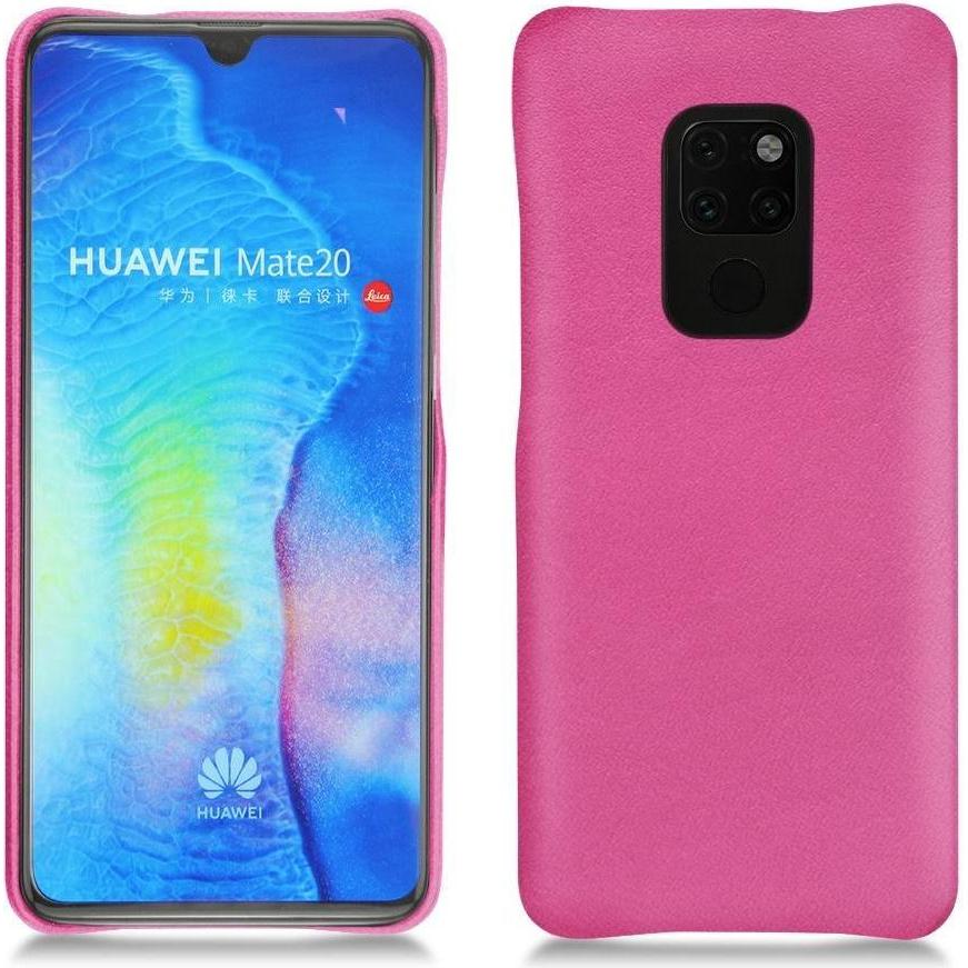 Noreve Lederschutzhülle (Huawei Mate 20), Smartphone Hülle, Rosa