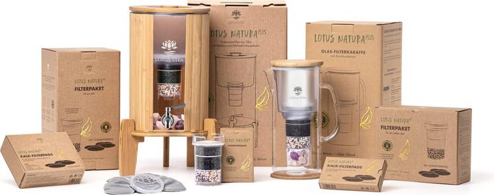 Actual product image Lotus Vita Kiara Natura Plus 4 litre table water dispenser with bamboo light protection