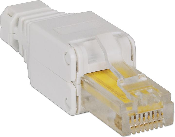 Intellinet Werkzeugloser RJ45-Stecker (Netzwerkkabel Stecker)