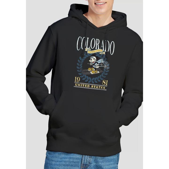 Actual product image Disney Mens Colorado Ski Mickey Mouse Hoodie (M)