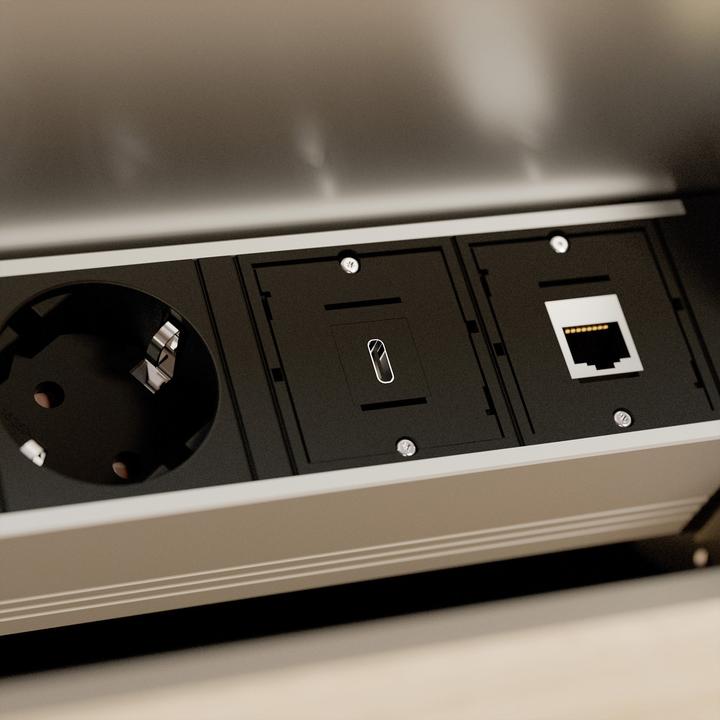 Produktbild Bachmann USB 3,1 Type C Keystone Module (0.50 m, USB 3.1, 60 W)