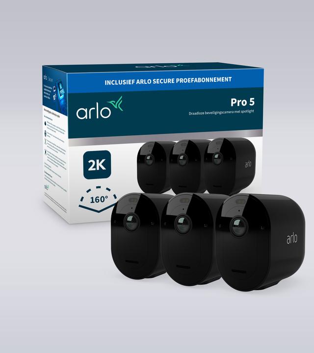 Actual product image Arlo Pro 5 3 Kit (2560 x 1440 Pixels)