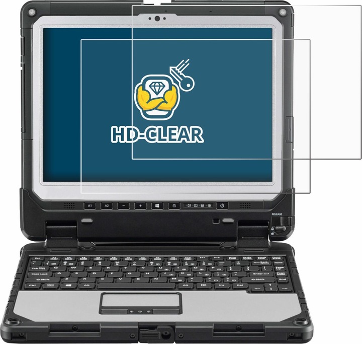 Produktbild BROTECT Schutzfolie Displayschutz Klar (2 Stück, Toughbook CF-33)