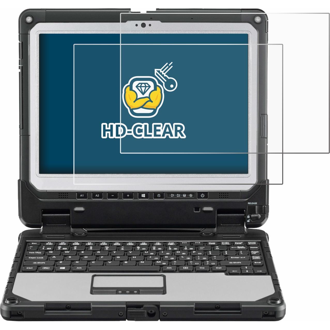 Thumbnail - BROTECT Schutzfolie Displayschutz Klar (2 Stück, Toughbook CF-33), Tablet Schutzfolie