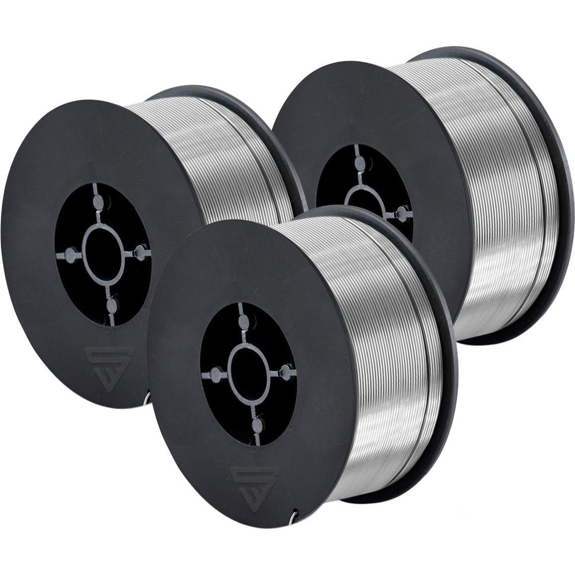 Stahlwerk, Schweissgerät Zubehör, Schweissdraht MIG MAG Aluminium ER4043 Si5 (ALSI-5) Ø 0,8 mm 3er Set