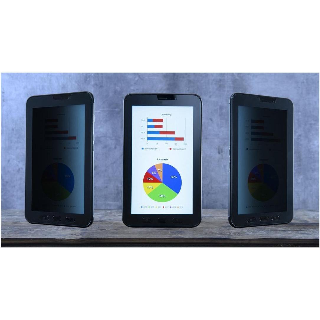 Kapsolo 4-Way Adhesive Privacy Screen / Privacy Filter for iPhone 16, KAP13401 (KAP13401) (Apple iPhone 16), Pellicola protettiva smartphone