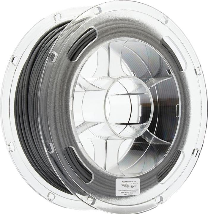 Produktbild Polymaker PolyMide PA6-GF Grey 2.85mm 500g (PA-GF, 2.85 mm, 500 g, Grau)