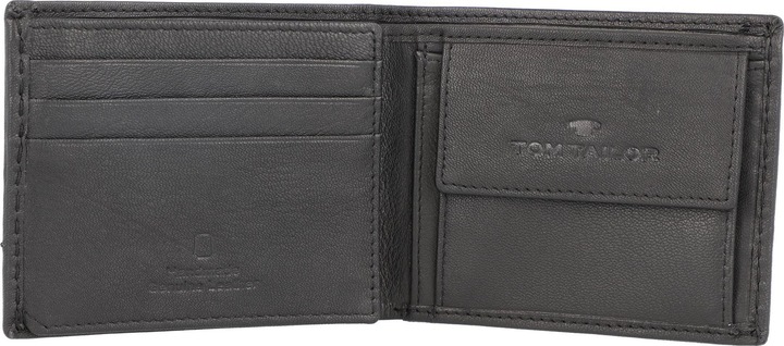 Actual product image Tom Tailor Kai wallet RFID leather 10 cm