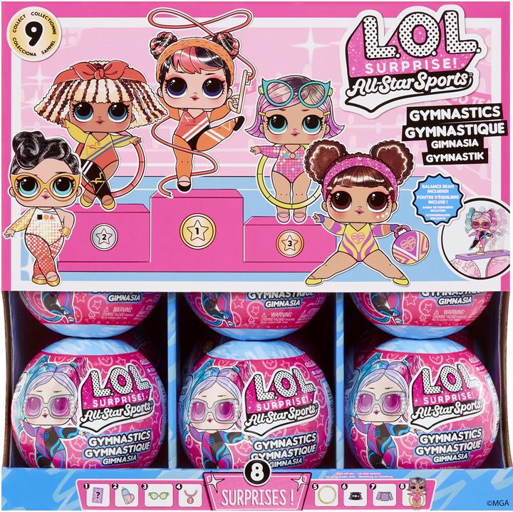 Immagine prodotto L.O.L. Surprise! LOL. Sorpresa All Star Sports Ginnastica Mini Pop Ball
