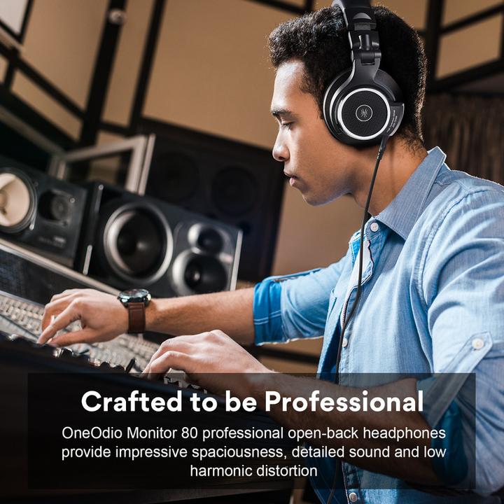 Actual product image OneOdio Headphones Monitor 80 (Cable)