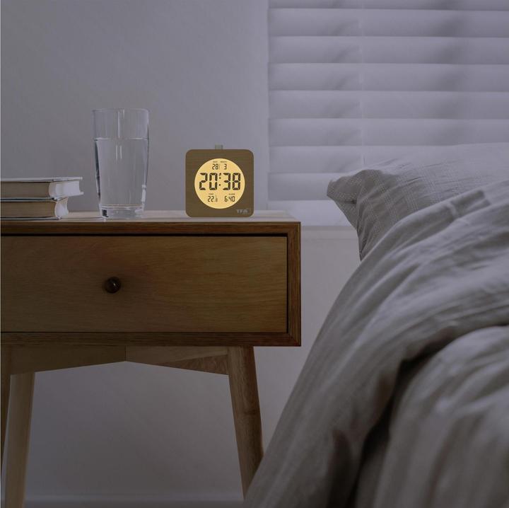 Produktbild TFA Digitalwecker mit Temperatur