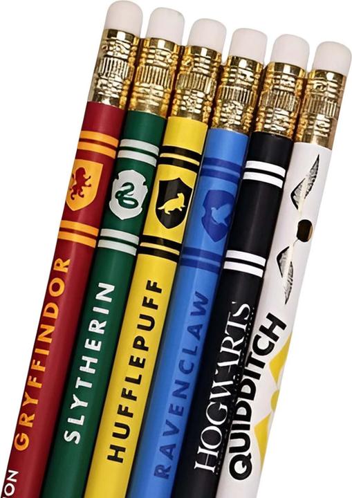 Productafbeelding Harry Potter: Zweinstein Huis Trots Set van 6 Potloden (6x)