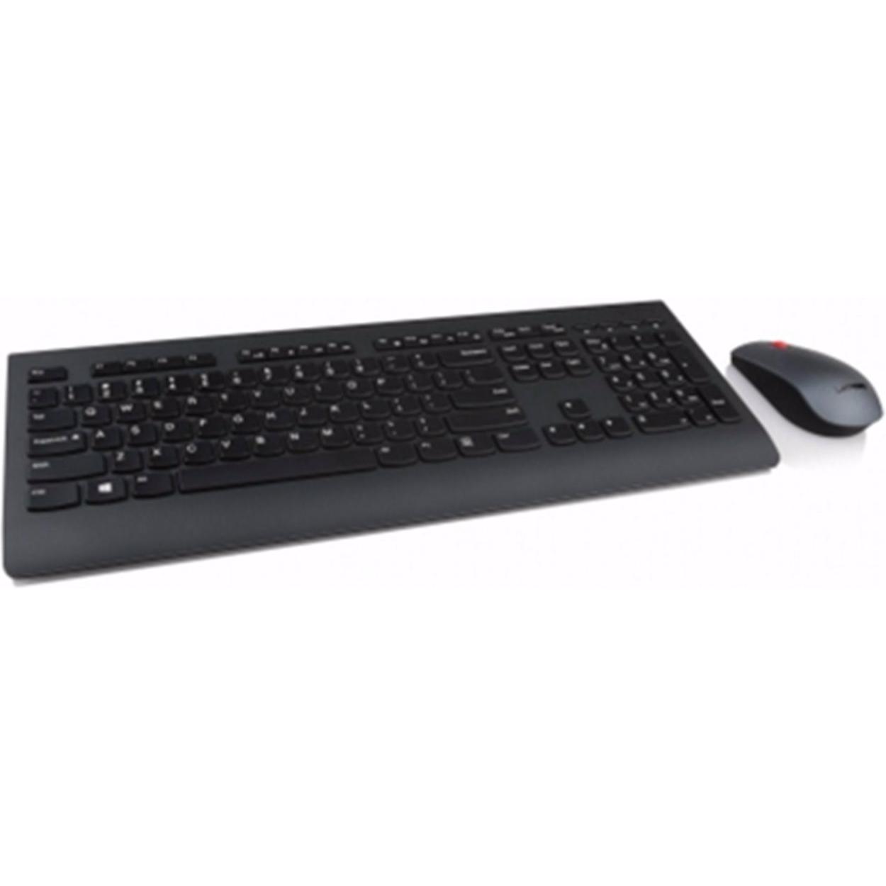 Lenovo Professional (US, Kabellos), Tastatur, Schwarz