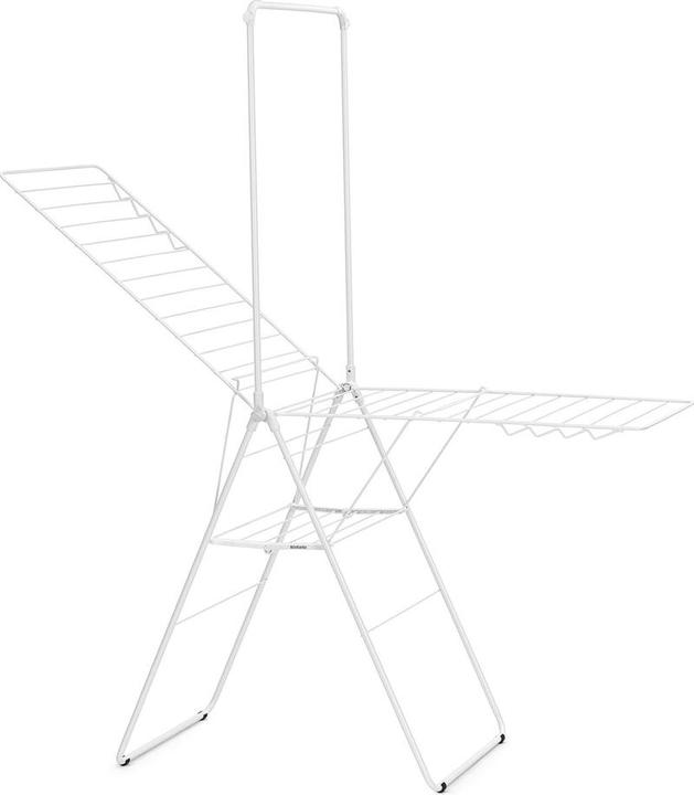 Actual product image Brabantia HangOn Droogrek 25m - met Stang - Inklapbaar - White