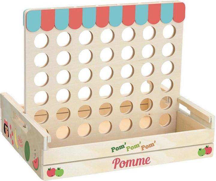 Produktbild Vilac 4 gewinnt (Pom, Pom, Pom, Pomme) (Deutsch, Französisch, Italienisch, Englisch)