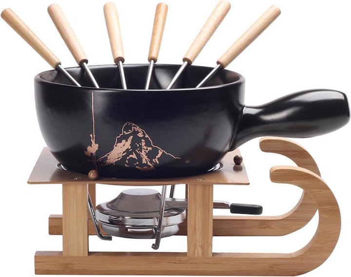 Nouvel Schlitten Matterhorn (Käsefondue)