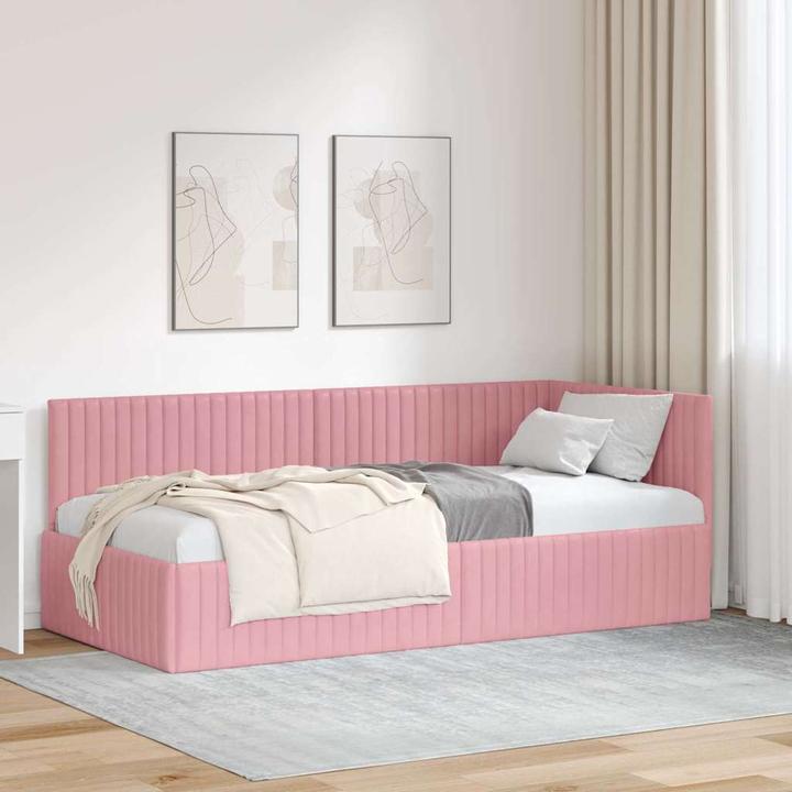 Produktbild vidaXL Samtbettgestell (90 x 200 cm)