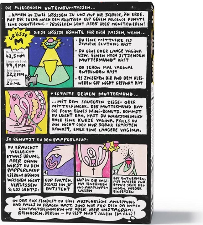 Image du produit Einhorn Condoms Papperlacup (M)