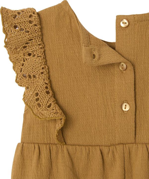 Produktbild Vertbaudet Mädchen Baby Overall mit gehäkeltem Oberteil (92)