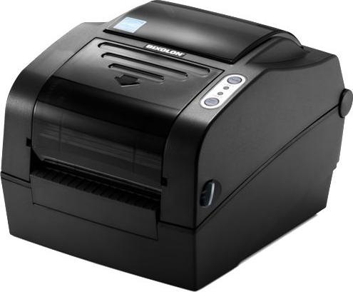 Actual product image Bixolon SLP-TX420, Black, LAN, Peeler